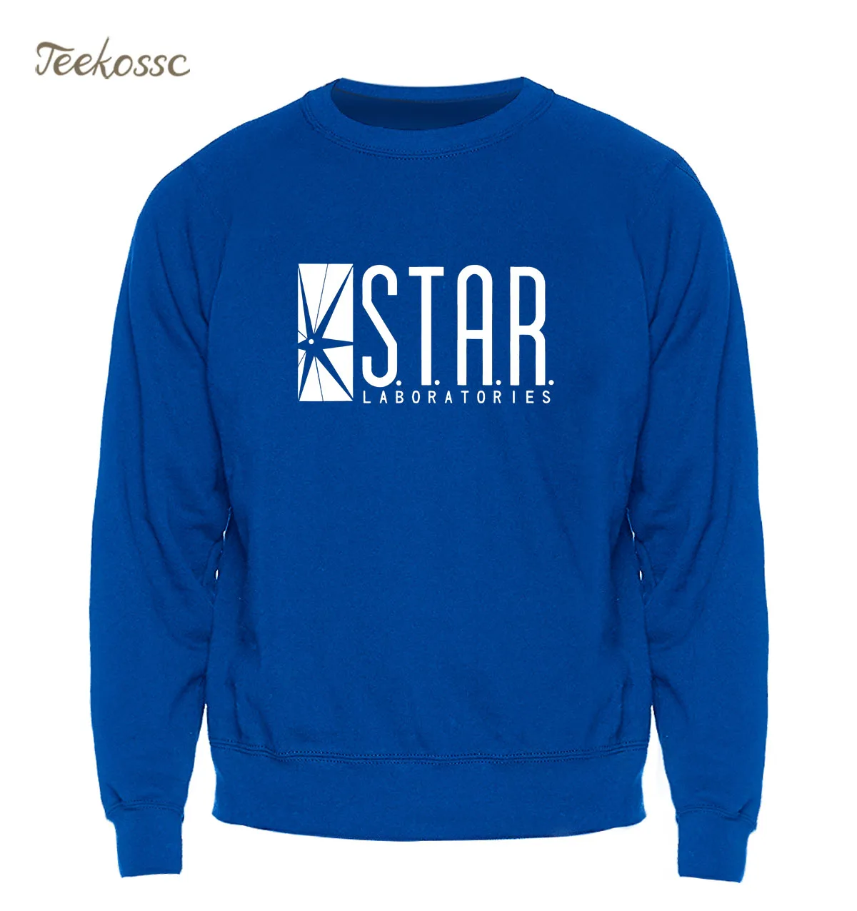  Star Labs Sweatshirt Superman Series Hoodie Men Jumper The Flash Gotham City Comic Books Black Swea