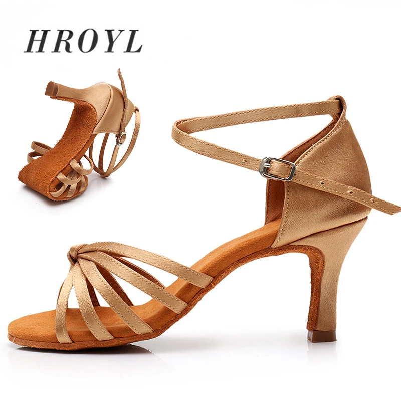 Kopen Nieuwe Vrouwen Latin Dans Schoenen Voor Dames Meisjes Ballroom Tango Ballet Satijn Rode Dansen Schoenen Dropship Groothandel Dropshipping