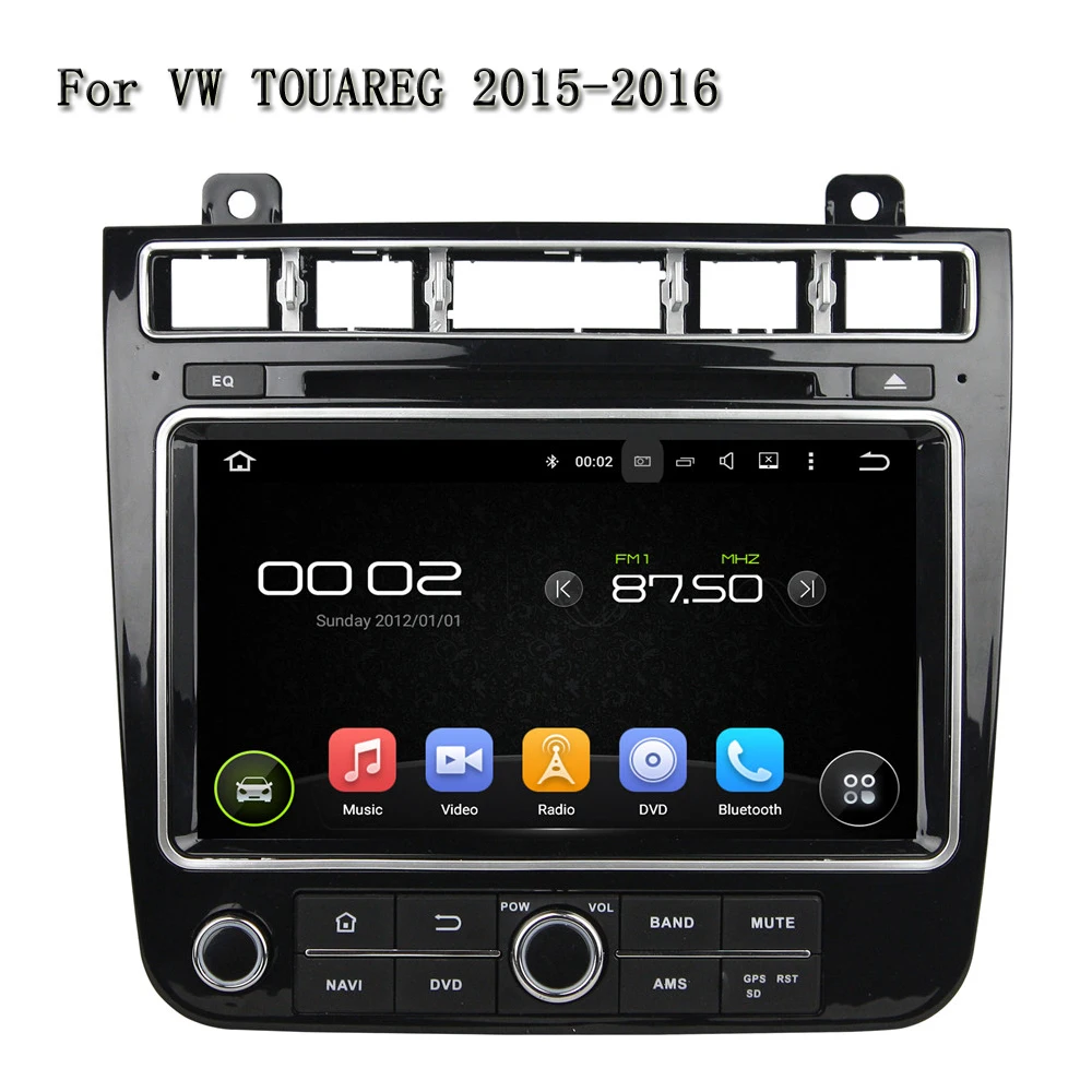 

Quad core Android 9.0 Car DVD GPS radio Navigation for VW Touareg 2015-2018 with 4G/Wifi, DVR OBD 1080P