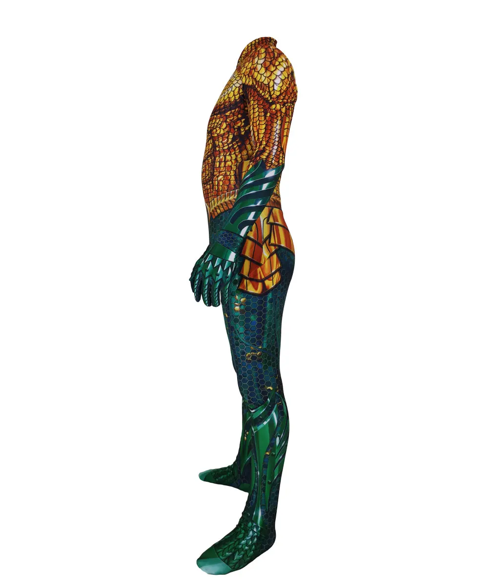 Взрослый мужской Детский костюм для косплея Aquaman мальчиков Хэллоуина аниме Moive