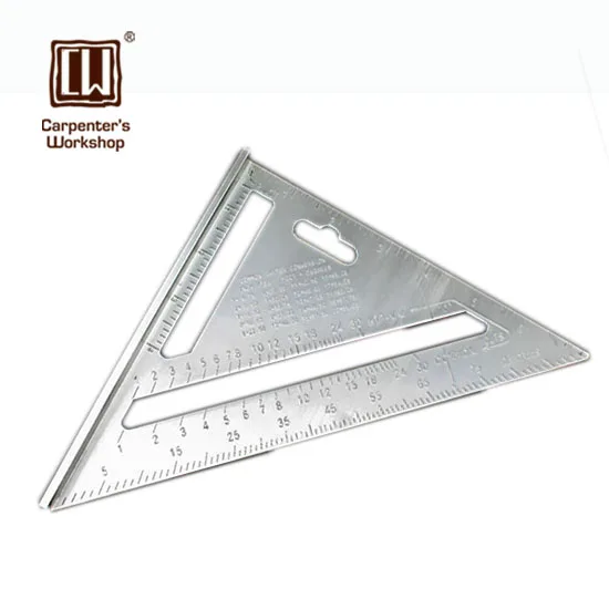 

Aluminum Alloy Woodworking Square 260 * 185 * 185mm