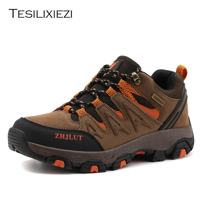

New Arrival Big Size Men's HIking Shoes Male Quality Outdoor Non-Slip Sports Trekking Hunting Tourism Camping Mountain Sneakers