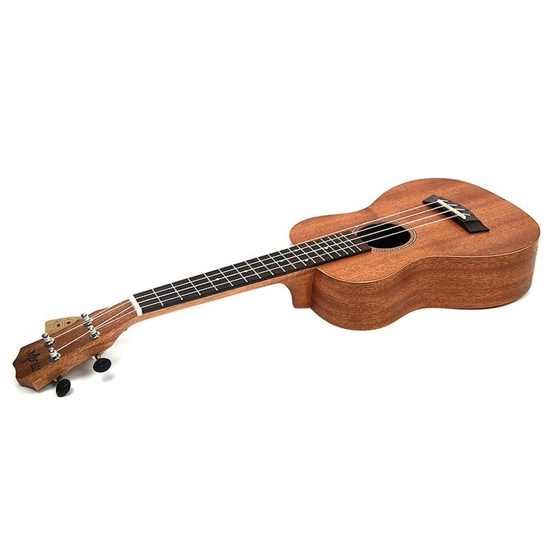 

21 Inch Ukulele Mahogany Soprano Beginner Ukulele Guitar Dolphin Pattern Ukulele Mahogany Neck Delicate Tuning Peg 4 Strings W