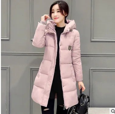 Épais Mince unis États 06 07 Vêtements Grand 01 Chaud Coton Duvet Et Section 04 02 Longue 05 Les Femmes 03 Taille Manteau De Hiver 08 Nouveau L'europe SWfv1Uq7