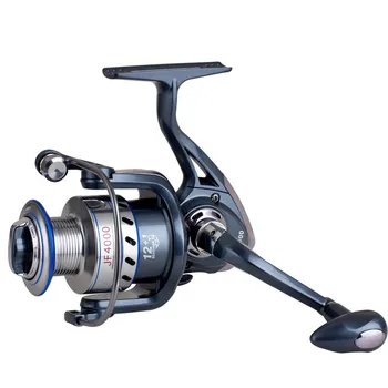 

JF7000 Fishing Reel Full Metal Rocker Arm Gapless Spinning Reel 12+1BB Front Drag Spool