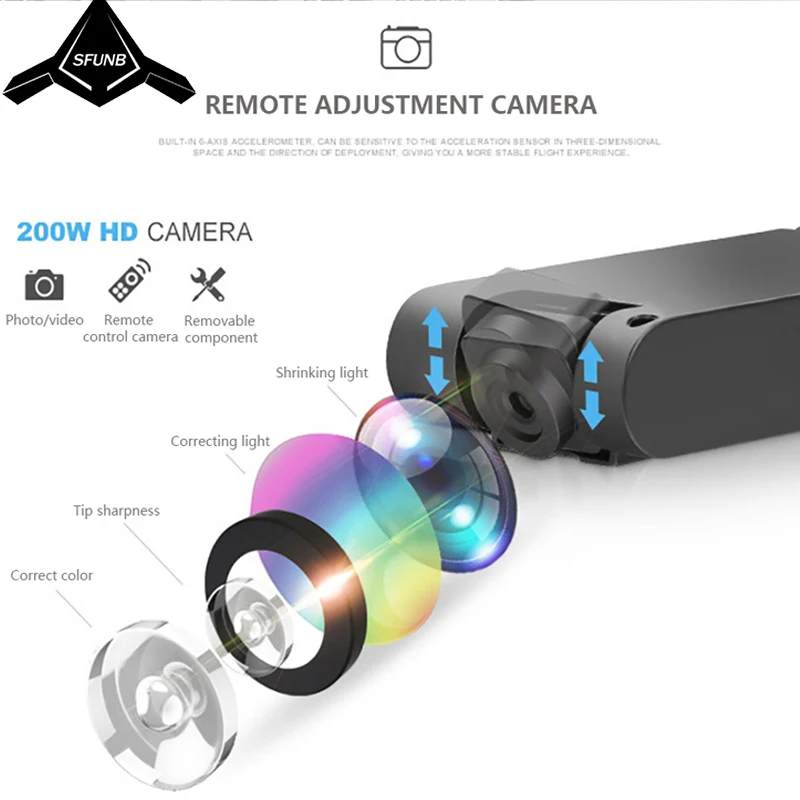 S168x drone HD aerial photography 2 million pixel camera Quadcopter air pressure position hover one button back to Rc Helicopter