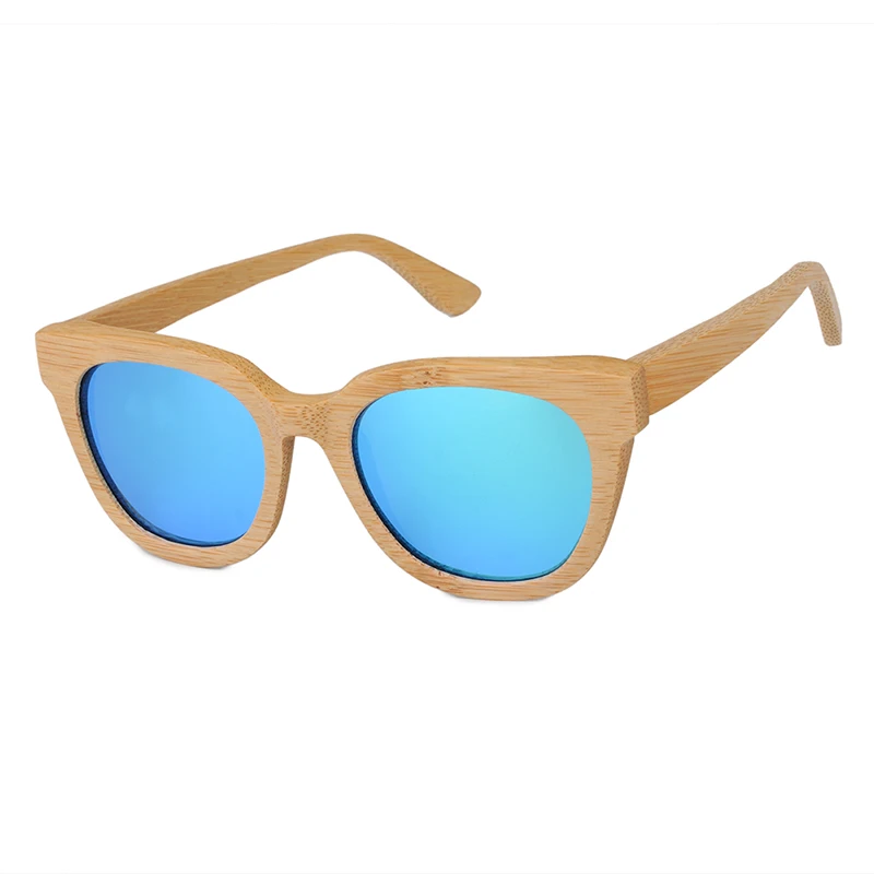 Simple Retro Bamboo Wooden Sunglasses For Women And Mens (14)