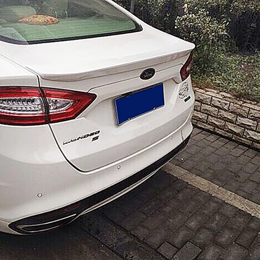 

MONTFORD For Ford Mondeo 2013 2014 2015 2016 ABS Plastic Unpainted Color Rear Trunk Boot Wing Rear Roof Spoiler Car Accessories