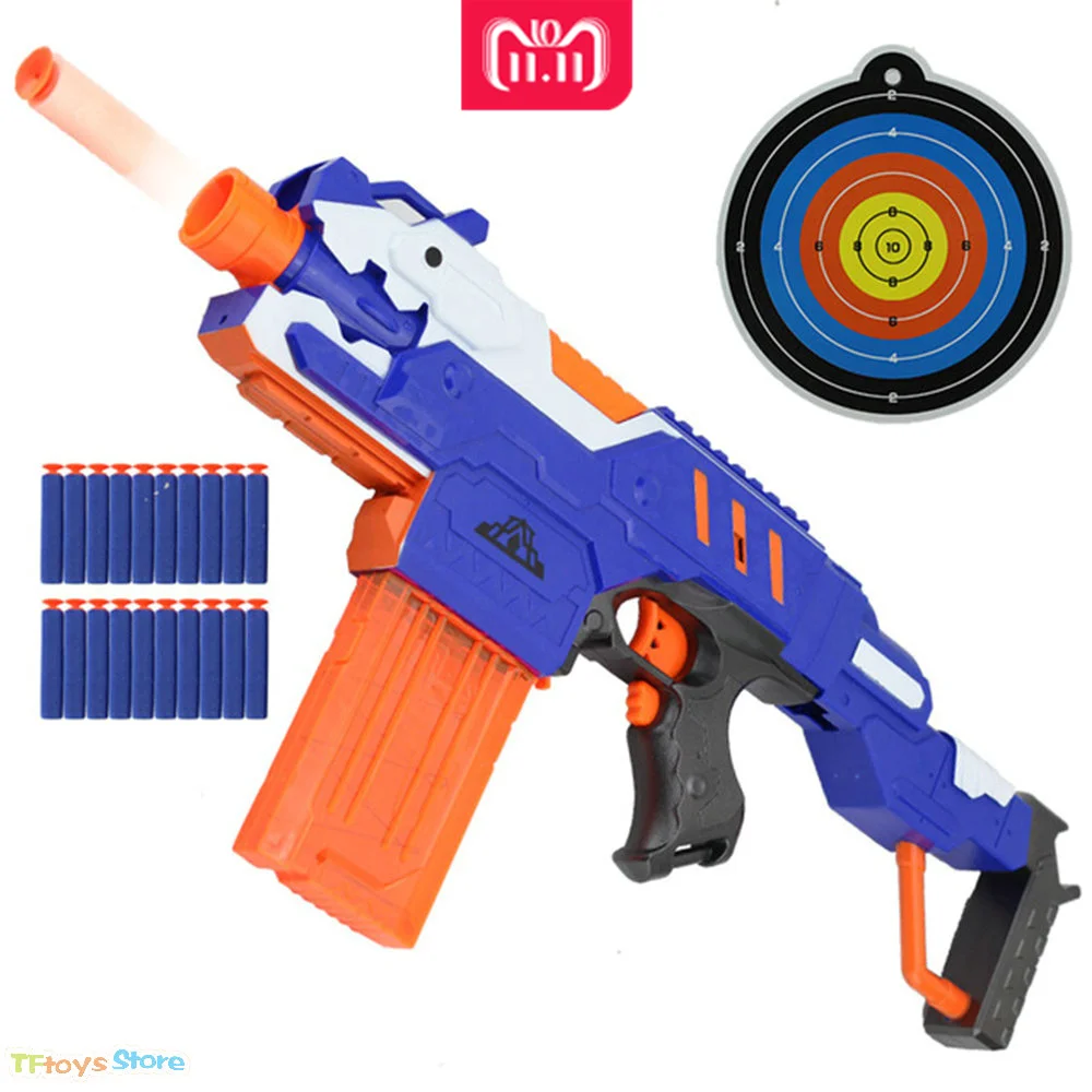 Electrical Soft Bullet Toy Gun Pistol Sniper Rifle Plastic -6578