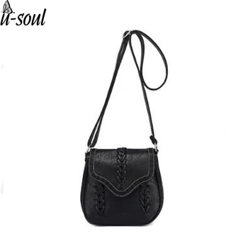 

Vintage Mini Ladies Messenger shoulder Bags Simple Ladies Clutch Bag PU Casual Handbag Bags For Women 2018 A10150