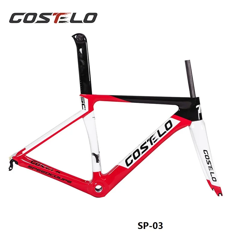 Costelo Speedcoupe карбоновая рама для шоссейного велосипеда Costelo велосипедная Рама Bicicleta карбоновая рама 48 51 54 56