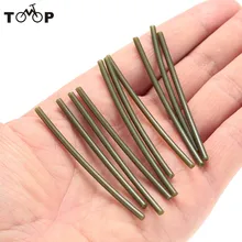 100 шт 6 см* 1 мм Карп Рыболовная пластиковая трубка маленький шланг Труба Карп рыболовные аксессуары