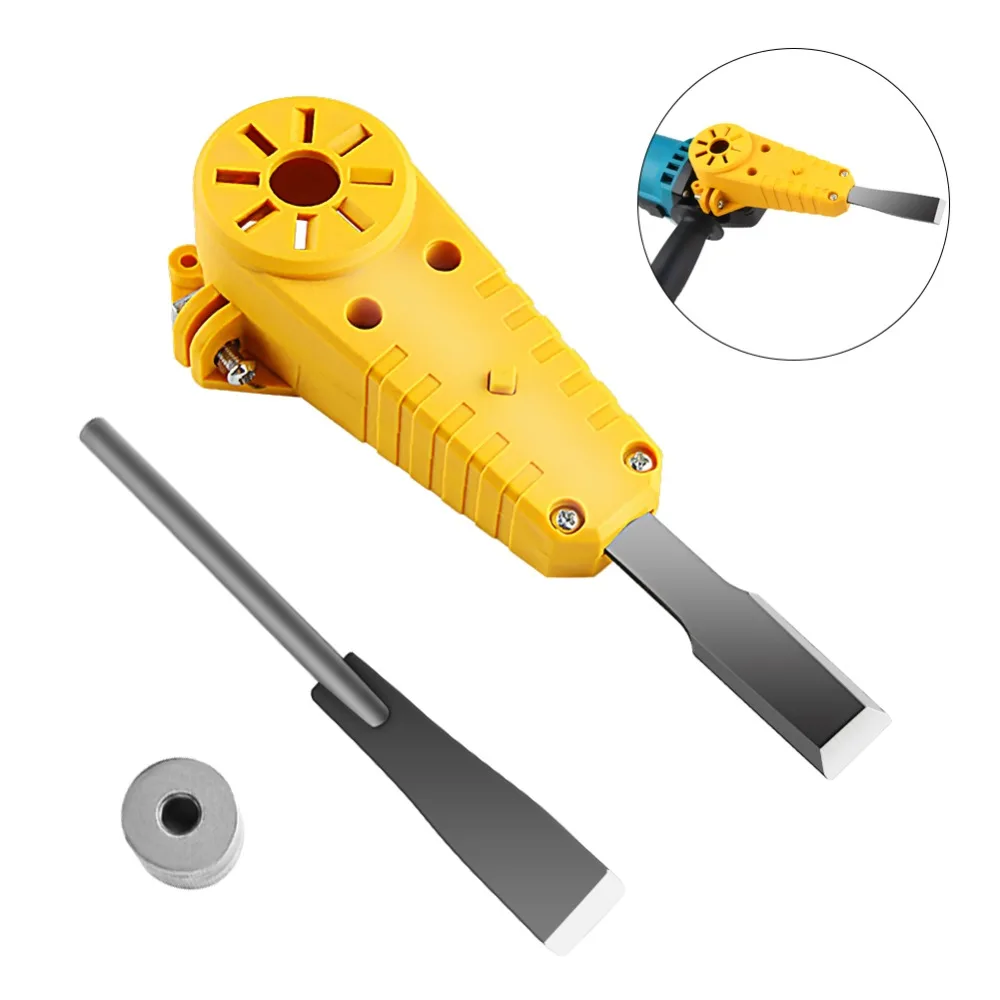 

M10 Wood Carving Electric Chisel Adapter Set Changed Angle Grinder Into Power Chisel Woodworking Tool 1set