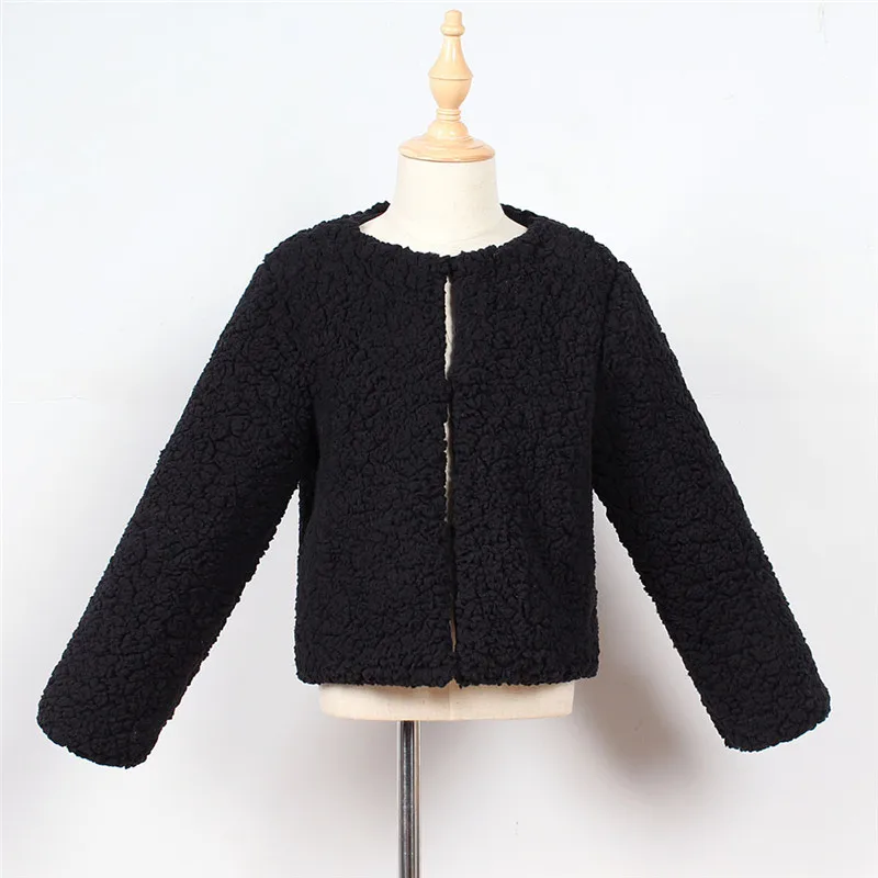 Scsech New Baby Girls Coats Jackets Winter Long-Sleeve Faux Fur Coats For Girls Hooded Warm Jackets Clothes Girls Outerwear S8121 (5)