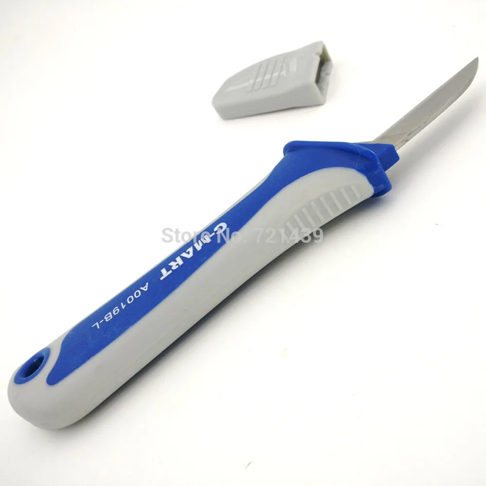 Садовые ножницы, C-MART, высококлассные ножницы из нержавеющей стали для прививки, инструмент для прививки ножей, наборы пластиковых ручек
