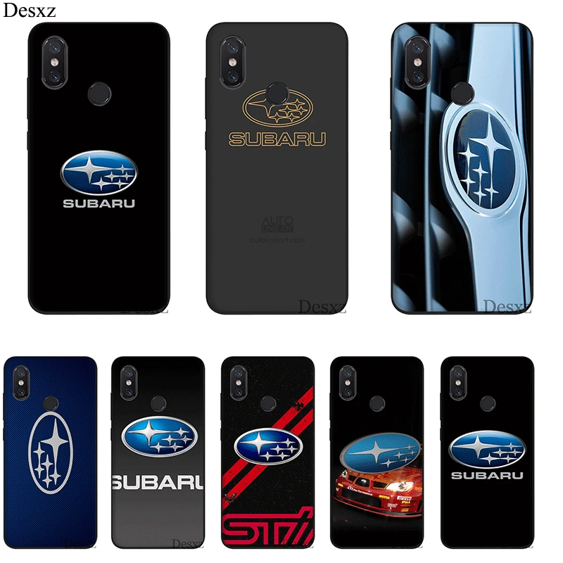 

Mobile Phone Case For Xiaomi Redmi 7 GO S2 4A 4X 5 5A 6 6A Pro Cover Car Subaru Logo Shell Bag