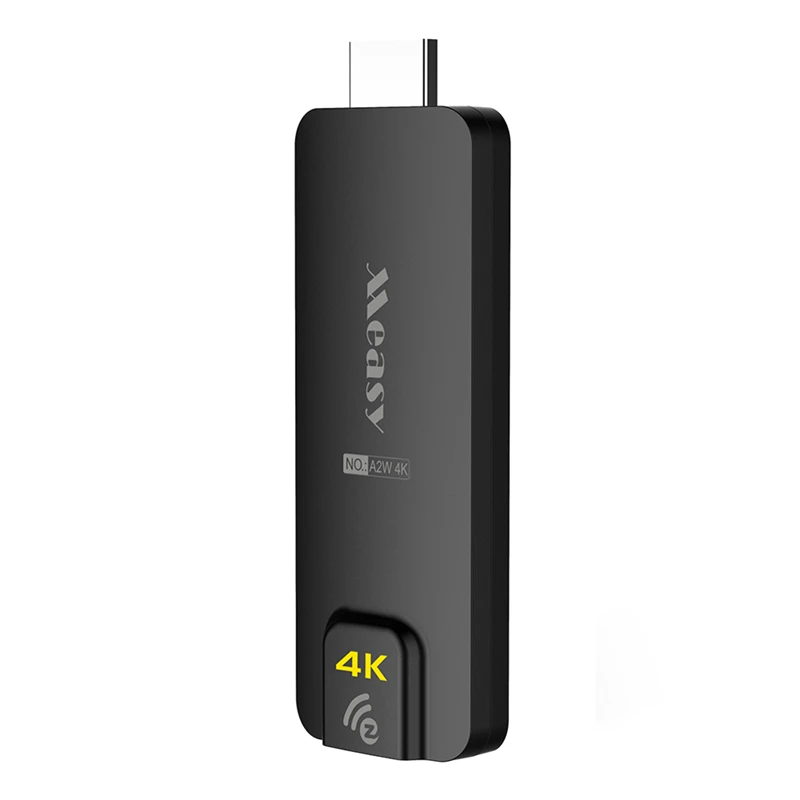 

Measy A2W 4K TV Stick 2.4G 5.0G Miracast DLAN EZCast HD Full HD TV Display Dongle Stick For TV Smart phones