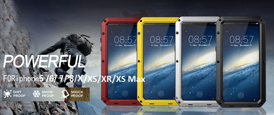 Aluminum metal case for iphone xs max (18)