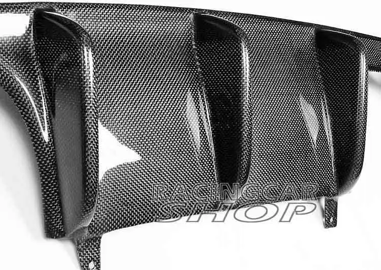 Стильный задний диффузор из настоящего углеродного волокна для BMW 3-SERIES E92 E93 Coupe M3 Бампер 2007-2013 B085