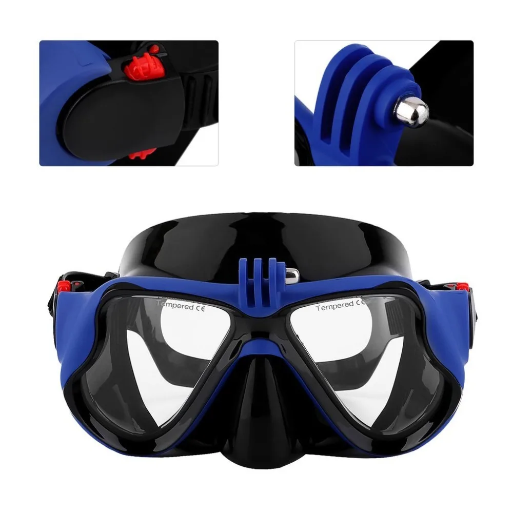 Для GoPro fessial подводная камера маска для дайвинга подводная трубка плавательные очки для дайвинга маска для стандартной спортивной камеры GoPro