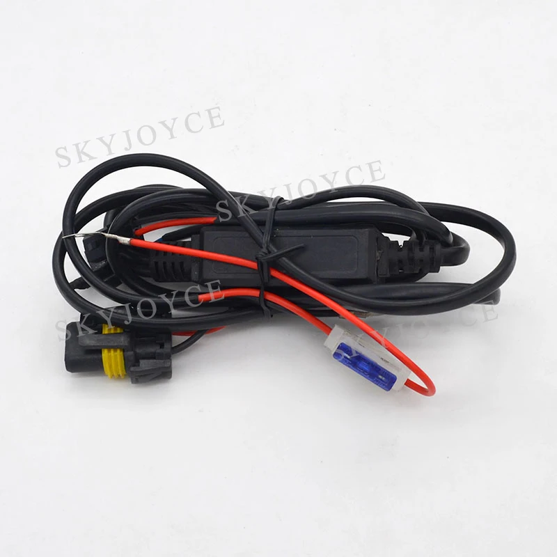 SKYJOYCE AC 12V HS5 Биксенон спрятанный комплект для двигателя 35W 55W 4300K 6000K HS5 Hi/Lo Биксеноновая лампа с кабелями для мотоцикла Hond a PCX125