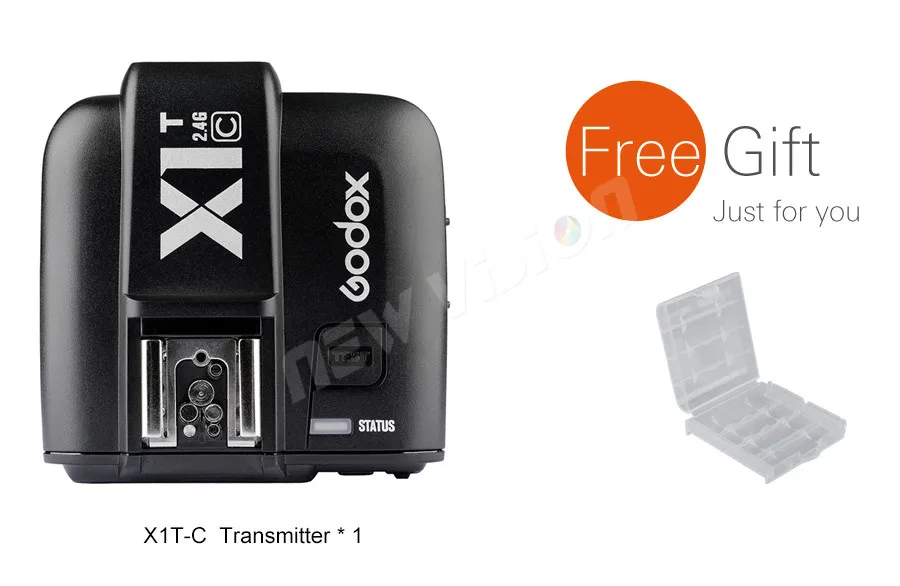 Godox Flash Godox Xpro-C TTL Wireless Flash Trigger Geschikt Voor
