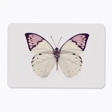 Модная Природных диатомовые грязи коврики для ванной абсорбент коврик для ванной милые бабочки ковер