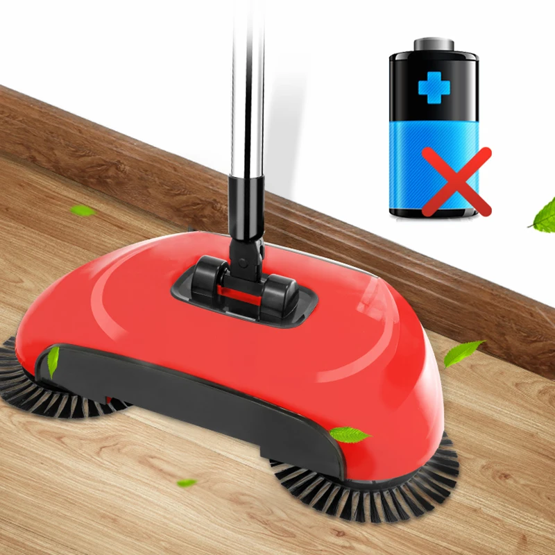 

3 Modes Rod Hand Push Vacuum Cleaner Household Wireless Manual Cleaner Magic Broom 3 Colors