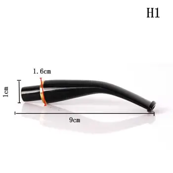 

Pipe Handle And Fittings Of Tobacco Utensils Can Be Filtered To Clean Acrylic Bending Straight Cigarette Holder