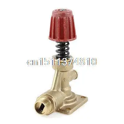 

Red Plastic Cap Car Washer Washing Machine 22mm Male Thread Regulating Valve