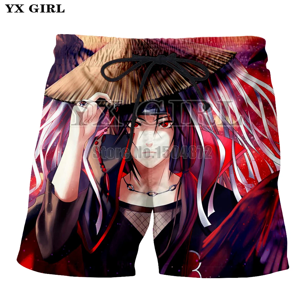 YX Girl New Fashion Anime Shorts 3d Printed Naruto Summer Short For Men Women Cool Casual Shorts Beach Shorts Trousers Fitness YX Girl New Fashion Anime Shorts 3d Printed Naruto Summer Short For Men Women Cool Casual Shorts Beach Shorts Trousers Fitness