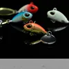 Lot 4 Pieces Sale Vibration Artificial  Lure Day Night Fishing Bass Rotation 10g/5cm VIB Lures With White Hook ► Photo 1/3