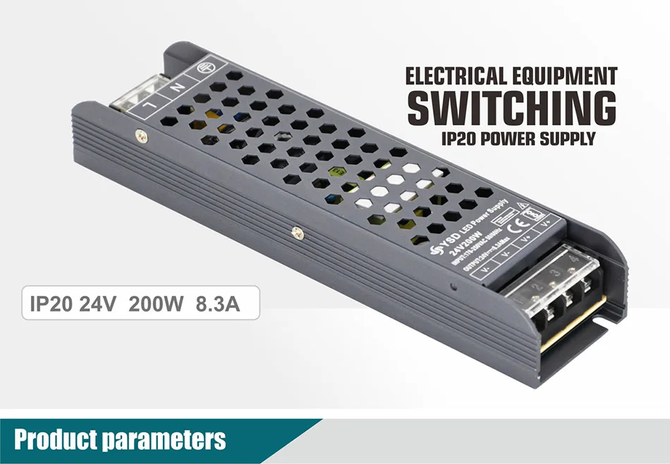 24v200W