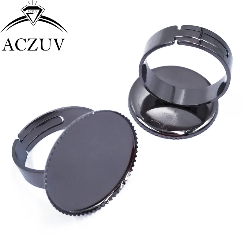 01- Adjustable Ring Base Bezel Blank Setting (22)