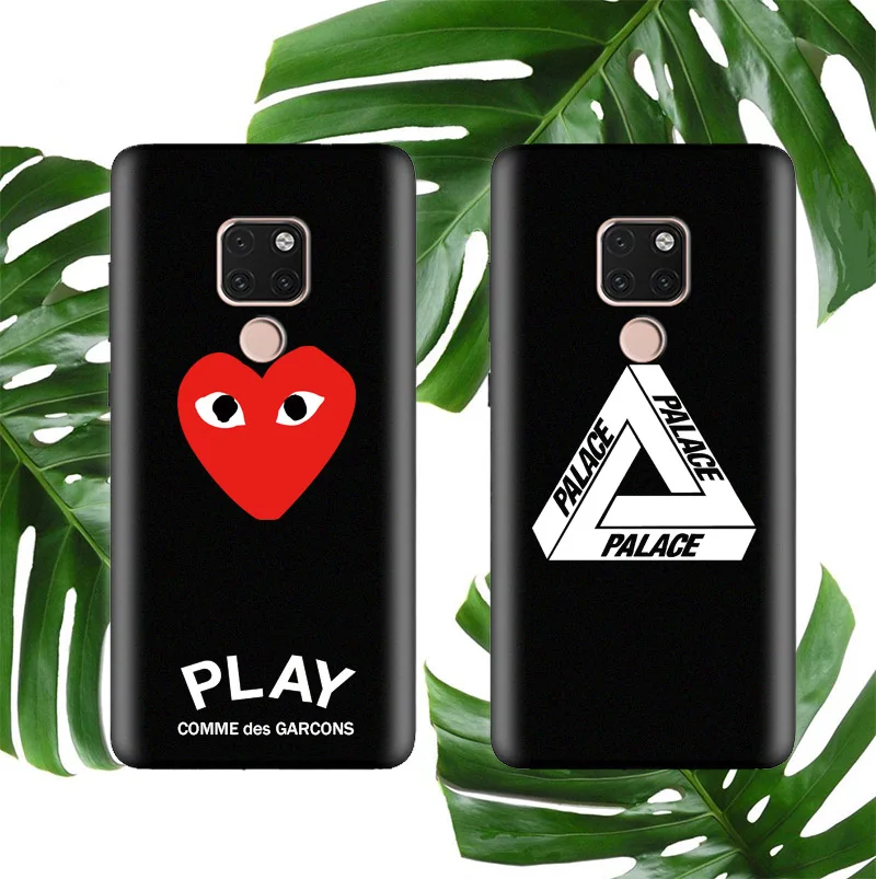 

Comme des Garcons CDG Play Street soft phone for Huawei p20 p30 mate 20 lite p20 p30 mate 20 pro cover case matte silicone coque