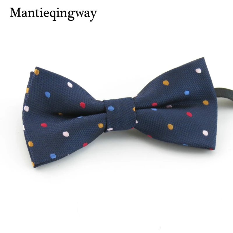 Mantieqingway высокое качество галстук-бабочка для детей Bowties полиэстер бабочкой для Обувь для мальчиков Детские вечерние Gravata тонкий дети