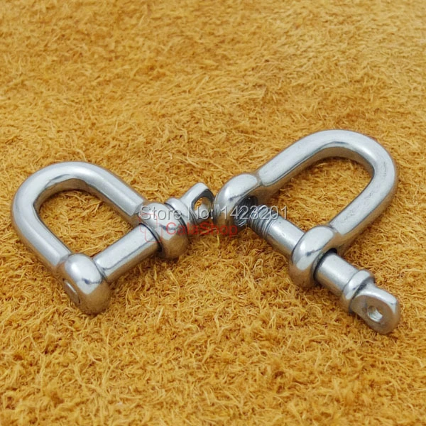 Grilletes D de acero inoxidable para pulsera paracord U F188F3, 6mm, 5/16 ", unids/lote, Envío Gratis|shackle|shackle lockshackle price - AliExpress