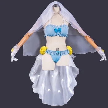 

Relife In A Different World From Zero Rem Swimsuits Lolita Sukumizu Bikini Set Top Brief Gloves Stocks Headdress for Women