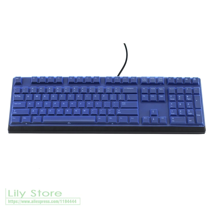 Силиконовый пылезащитный чехол для клавиатуры AKKO Ducky Zero One 3108 S RGB механическая