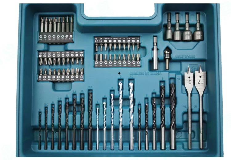 Набор инструментов HP1630 710 Вт Вт|makita set|drill impactdrill drill |