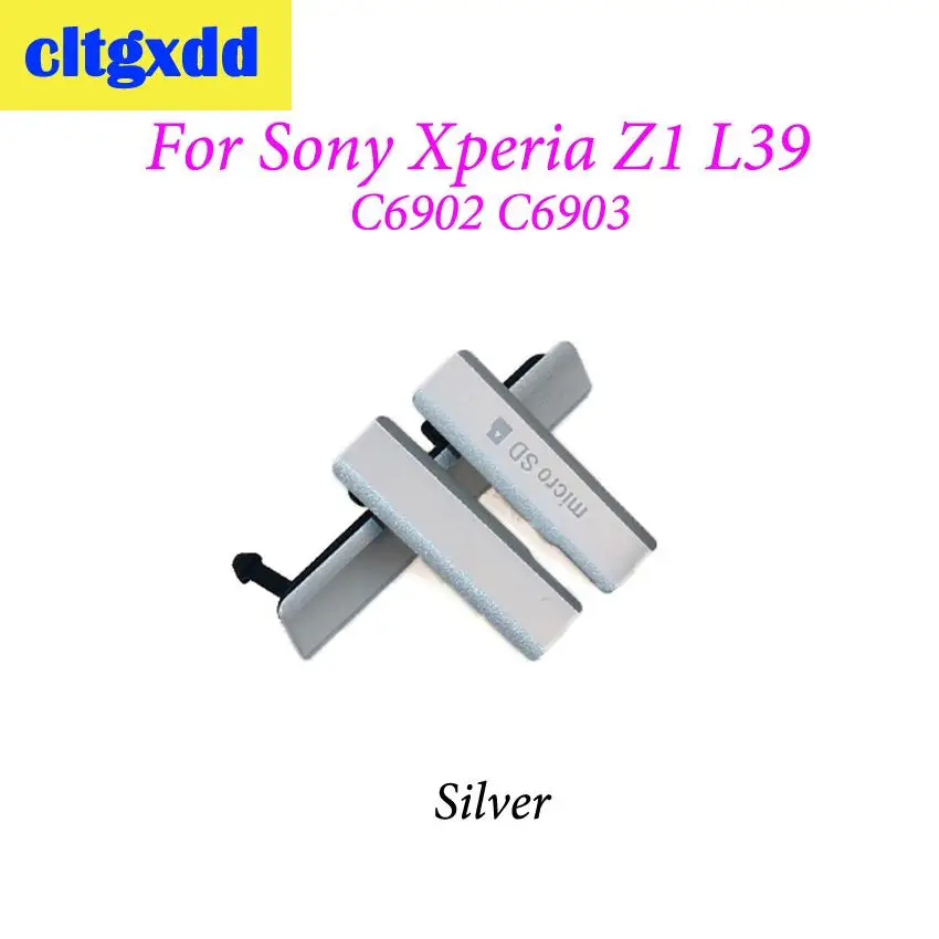 Cltgxdd Micro SD sim карта USB порт для зарядки слот пылезащитный чехол Sony Xperia Z1 L39h Honami C6902
