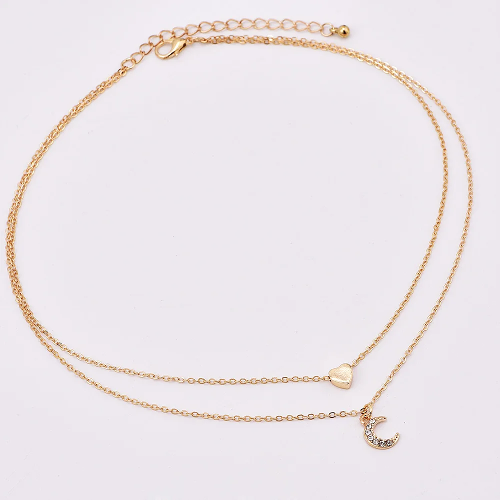 Женское многослойное ожерелье с подвеской в стиле стимпанк|fashion necklace|necklace