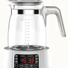 Электрический чайник детский умный молочный термостат постоянная температура водонагреватель стеклянный Электрический чайник