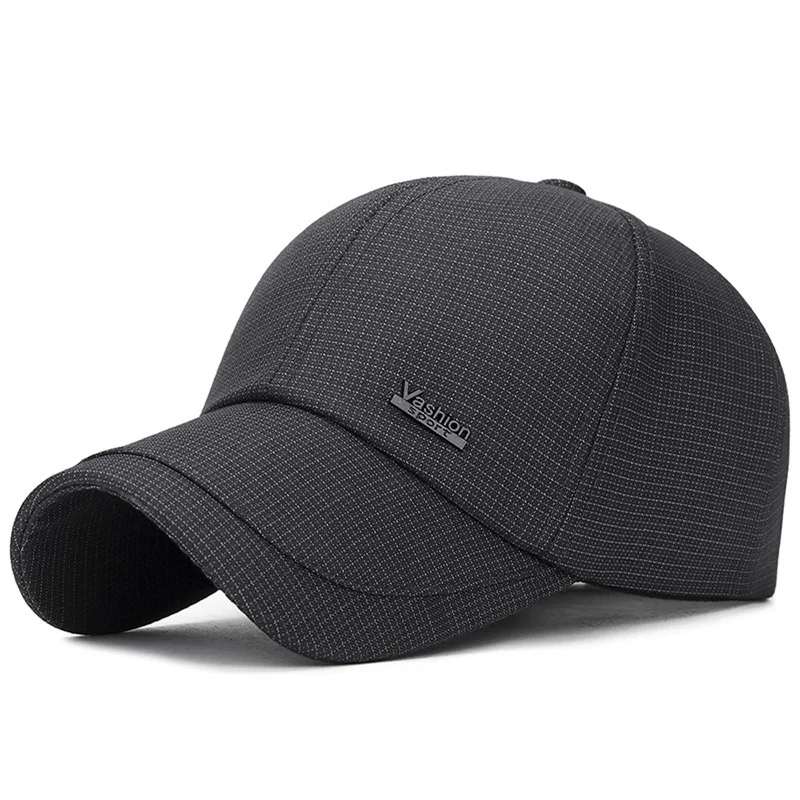 [NORTHWOOD] однотонная мужская кепка бейсболка шапка Gorra Hombre Кепка для грузовика походные бейсболки для взрослых - Цвет: Темно-серый