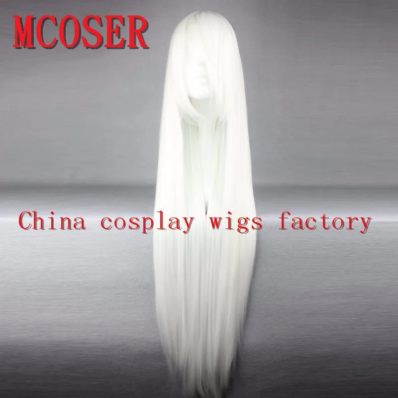 MCOSER 30 цветов женские длинные прямые косплей синтетические волосы вечерние полный парик Высокая температура волокна волос KW-012
