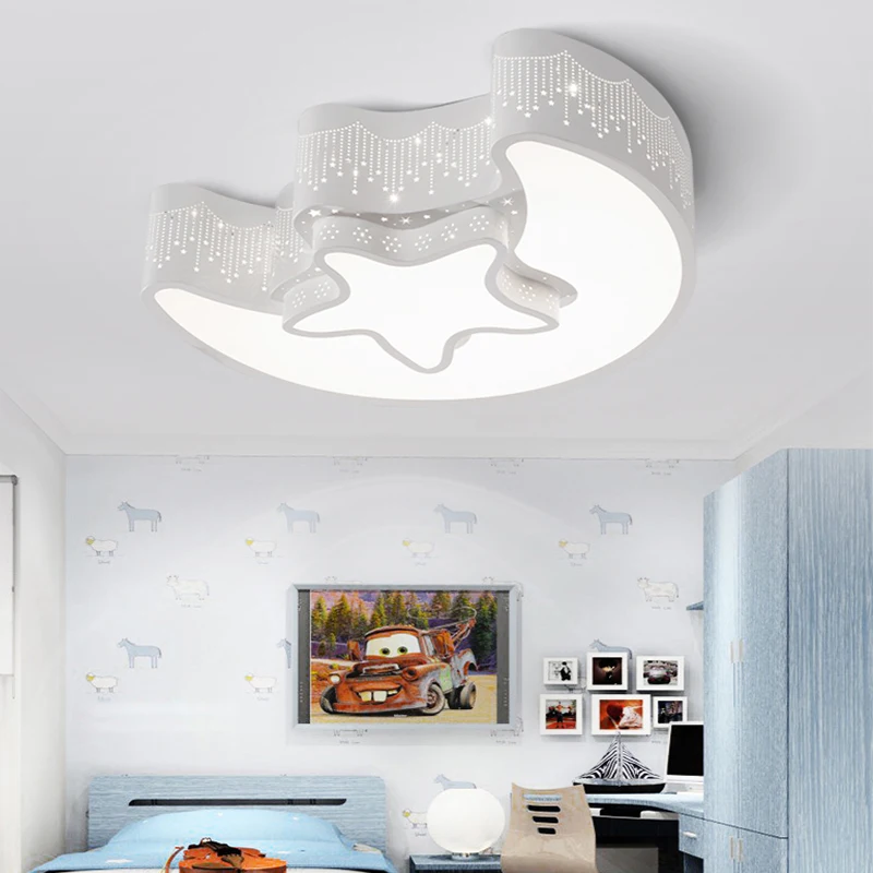 

Children Room 36w led Ceiling Light 55x43 cm Surface Mounted Modern LED Ceiling Lights For Kids Room Light Fixture lampara techo