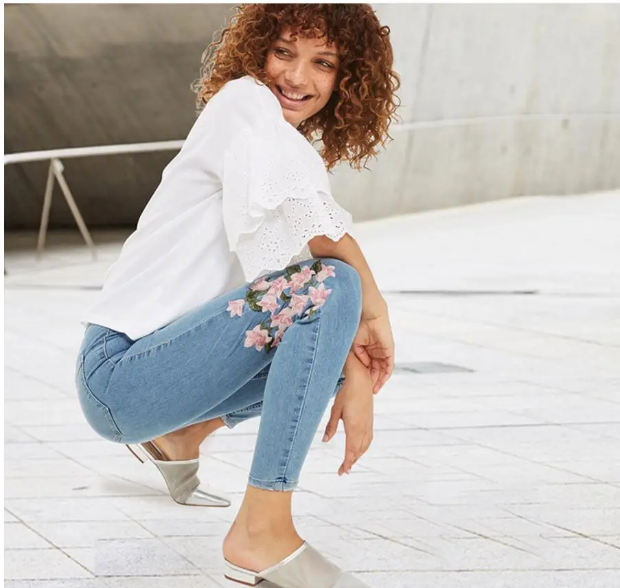 Fashion golden/silver Sequined stripe Womens Pants high