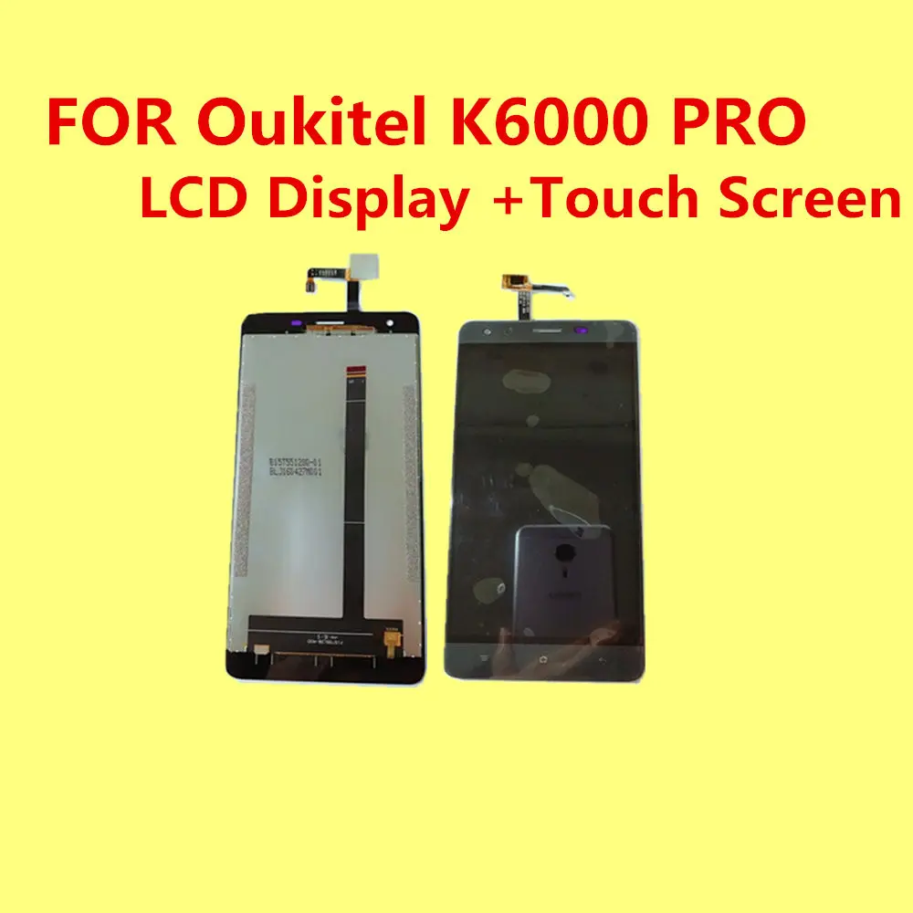 FOR Oukitel K6000 PRO LCD Display Touch Screen Tools 100 Original 5 5 inch Digitizer Assembly