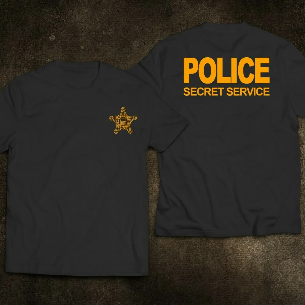 

Us United States Police Secret Service Military Special Force Department 2019 New Arrival Brand-Clothing Cotton Graphic T Shirts