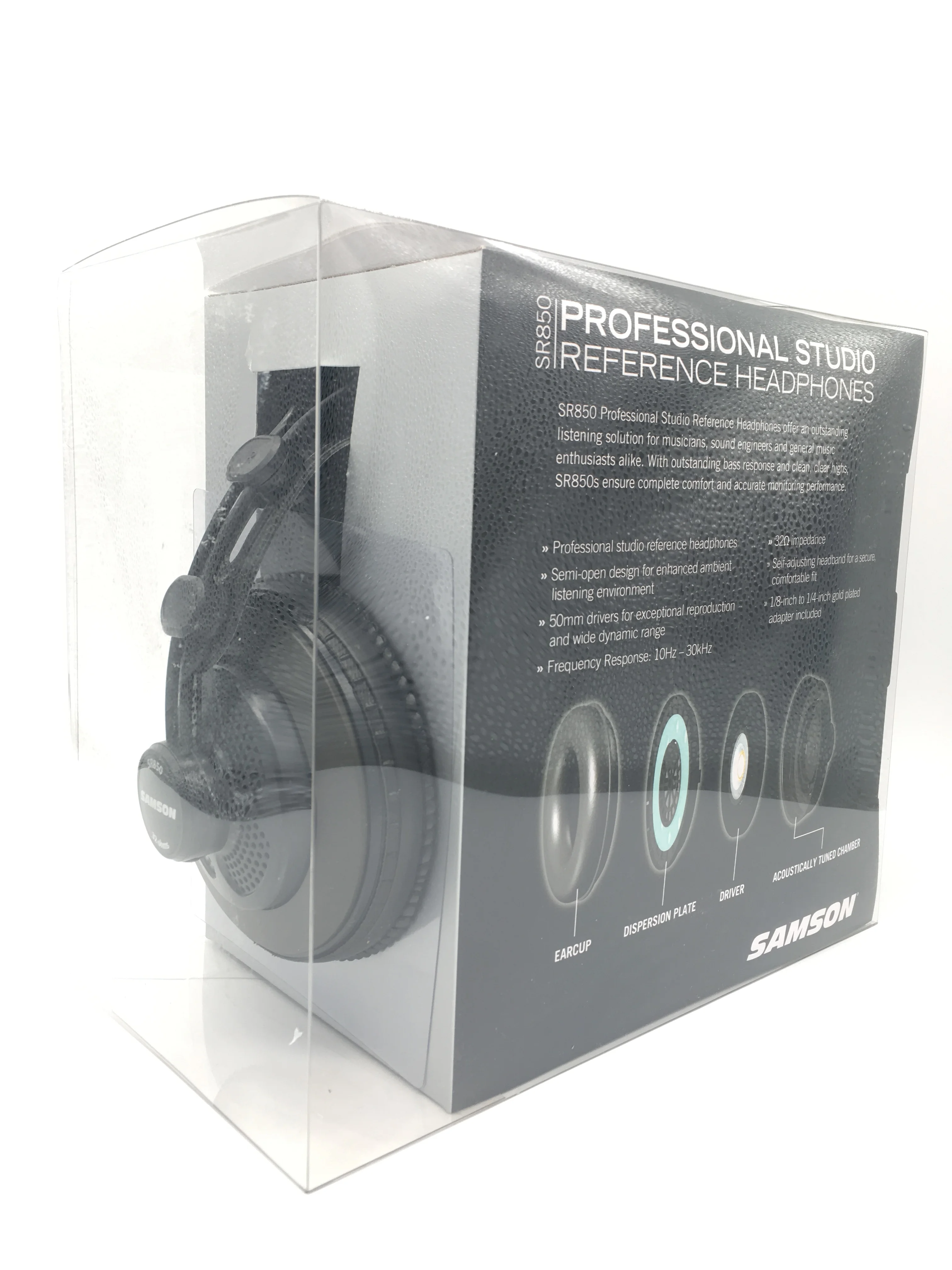2 шт. Samson SR850 HIFI гарнитура для мониторинга профессиональные студийные наушники с